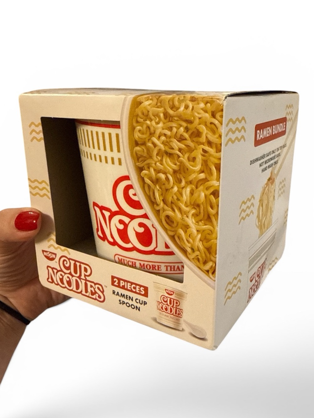 Nissin Cup Noodles Ramen 2 Piece Bundle - NWT